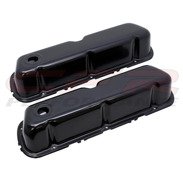 Cfr Performance CFR HZ-9237-PBK 1962-85 Ford Small Block 260-289-302-351W Steel Valve Covers - Black HZ-9237-PBK - main